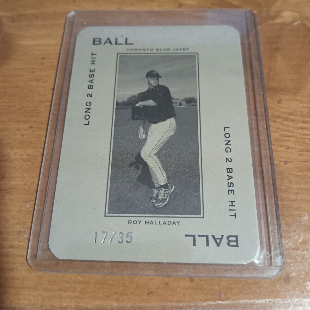 Roy Halladay 17/35 Ball 2005 Donruss Playoff Pologrounds #PG-33 Baseball